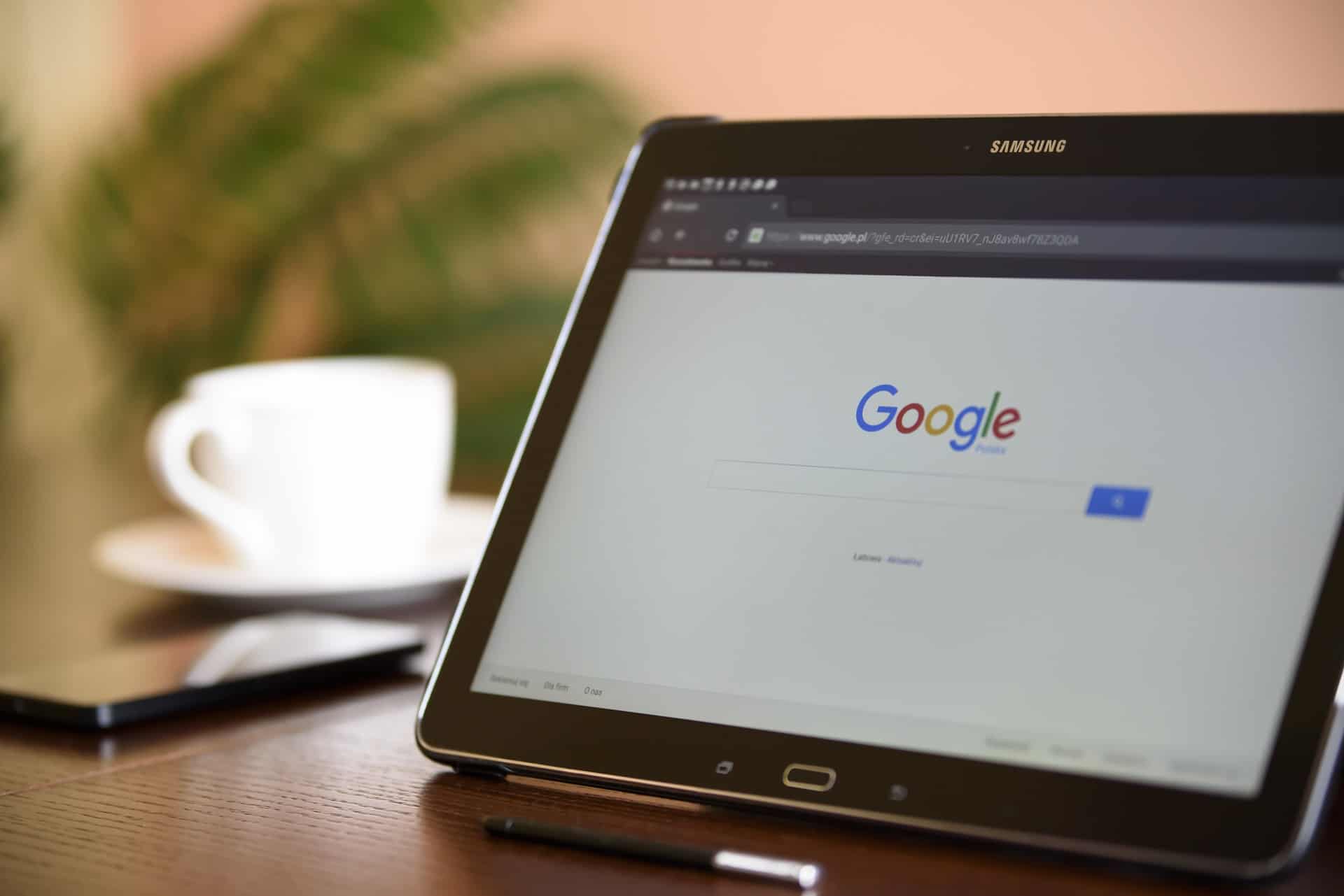 Google Partner | SEO Agency Atlanta a laptop google's search page for SEO