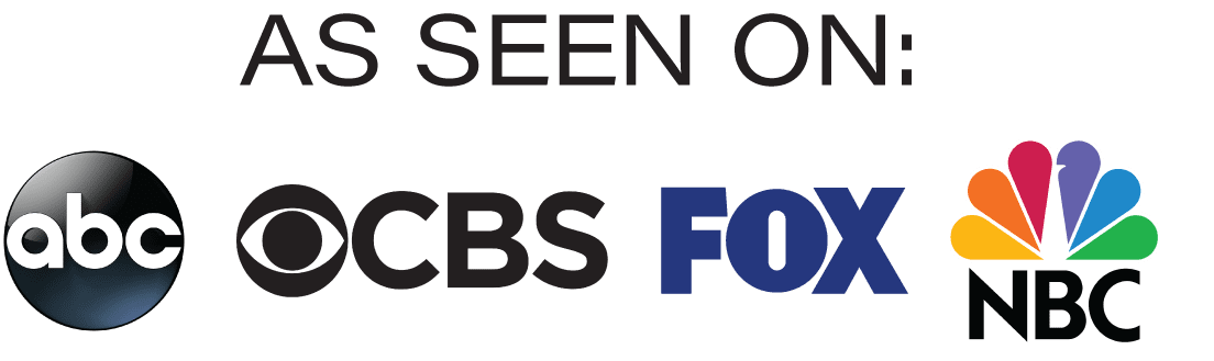 abc, cbs, nbc, and fox media logos